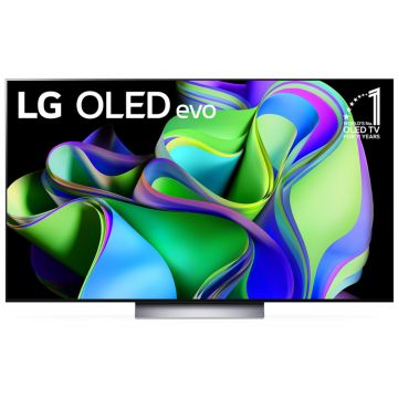 Televizor Smart OLED LG 77C31LA, 195 cm, Ultra HD 4K, Clasa F