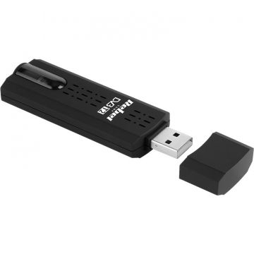 TV tuner KOM1060 USB DVB-T2 H.265 Negru