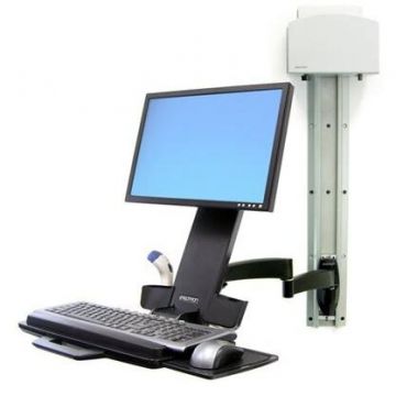 Ergotron Suport monitor Ergotron 200 Series 45-230-200, 24inch, Negru