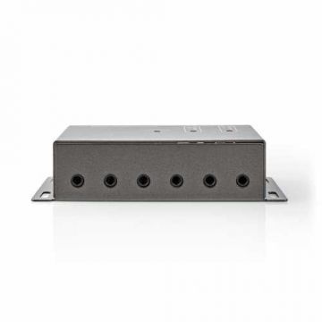 Extender telecomanda IR Nedis, 30 - 60 KHz, pentru 6 dispozitive, distanta de 10m, antracit