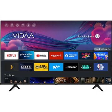 HISENSE Televizor HISENSE 50A6BG, 126 cm, LED, Smart, Ultra HD 4K, Clasa G, Negru