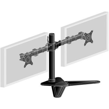 IIYAMA DUAL DESKTOP ARM STAND/10-30IN 100X100 HAS 10KG