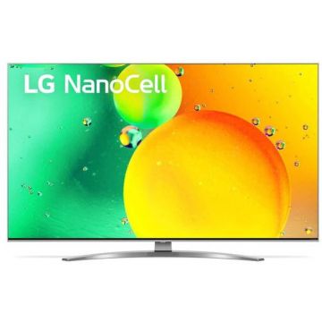 Lg Televizor NanoCell LED LG, 50NANO783QA, 127 cm, Ultra HD 4K, Smart TV, WiFi, CI+, Argintiu
