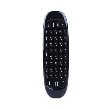 Mini tastatura inteligenta cu Air Mouse, Wifi, Gyroscope 3 axe, negru Mini tastatura inteligenta cu Air Mouse, Wifi, Gyroscope 3 axe, negru