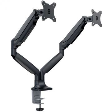 Multibrackets Suport pentru 2 monitoare Multibrackets 3286, 15- 27, maxim 9 kg / monitor, Negru