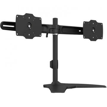 Multibrackets Suport pentru monitor birou 2 brate Multibrackets 7419, 24-32,max.15 kg/brat, incl.vert.  +/-20º, rotire: +/-90º, Negru