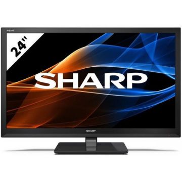 Sharp Televizor LED Sharp 24EA3E, 60 cm, HD Ready, CI+ Negru