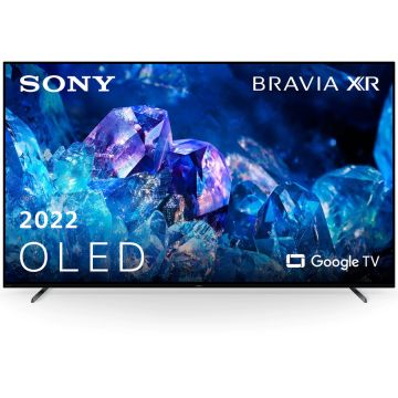Sony Televizor Sony 77A80K, 195 cm, Smart Google TV, 4K Ultra HD, OLED, 100Hz, Clasa E, Negru