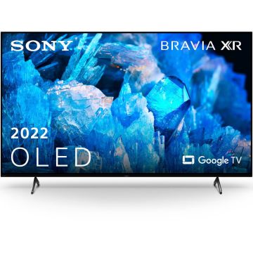 Sony Televizor Sony OLED 65A75K, 164 cm, Smart Google TV, 4K Ultra HD, 100 Hz, Clasa F, Negru