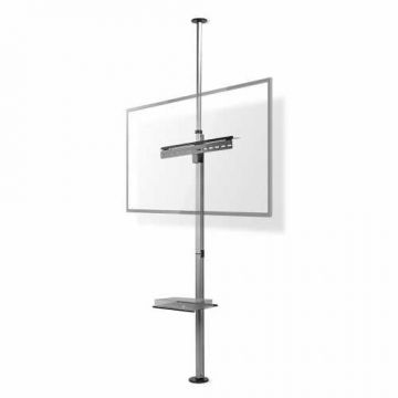 Suport TV de la podea la tavan, 37 - 70  , Max. 30 kg, pivotant 180  , inaltime maxima 270 cm, Nedis