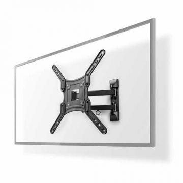 Suport TV LCD de perete reglabil, 23-55  , Max 30 kg, 3 puncte de pivot, Nedis