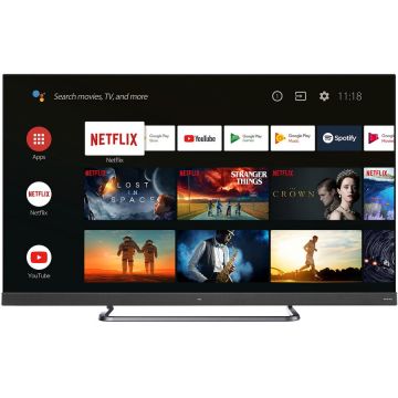 TCL Televizor LED Smart Android TCL 139 cm, 55EC780, 4K Ultra HD, Clasa A+, Negru