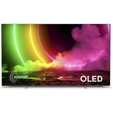 Televizor OLED Smart TV 65OLED806/12 165cm 65 inch Ultra HD 4K Silver
