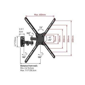 Barkan TV Wall Mount Full Motion 13