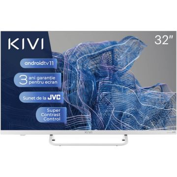 KIVI Televizor Smart LED Kivi 32F750NW, 80 cm, Full HD, Clasa E, Alb