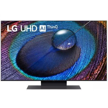 Lg Televizor LED Smart LG 65UR91003LA, 164cm, Ultra HD 4K, HDR, Clasa F, Gri