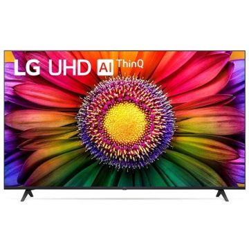 LG Televizor LG 65UR80003LJ, 164 cm, 4K Ultra HD, HDR, webOS ThinQ , Smart TV, Negru