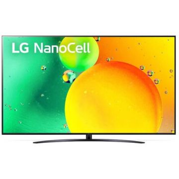 Lg Televizor NanoCell LED LG, 86NANO763QA, 219 cm, Ultra HD 4K, Smart TV, WiFi, CI+, Negru