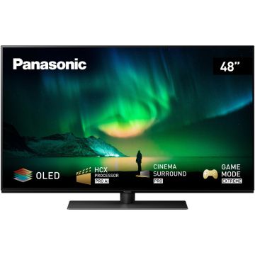 Panasonic Televizor Panasonic OLED TX-48LZ1500E, 121cm, Smart, 4K Ultra HD, Clasa G, Negru