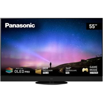 Panasonic Televizor Panasonic OLED TX-55LZ2000E, 139cm, Smart, 4K Ultra HD, Clasa G, Negru