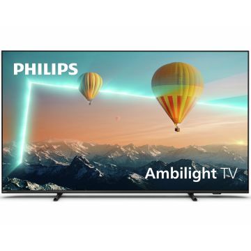 Philips Televizor Philips Ambilight LED 75PUS8007, 189 cm, Smart Android, 4K Ultra HD, Clasa F