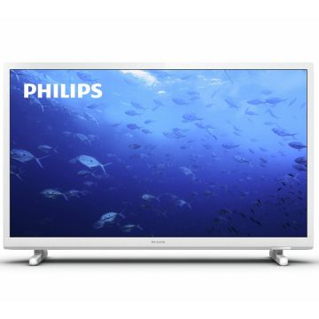 Philips Televizor Philips LED 24PHS5537, 60 cm, HD, Clasa E, Alb