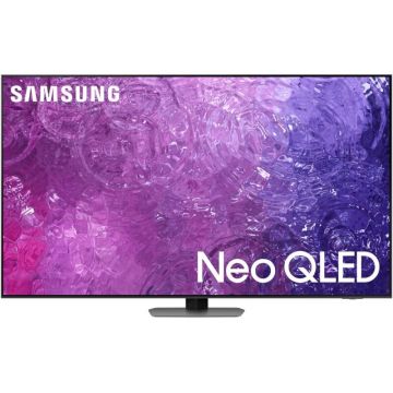 Samsung Televizor LED Samsung Smart TV Neo QLED 65QN90C, 163cm 4K UHD HDR, Argintiu