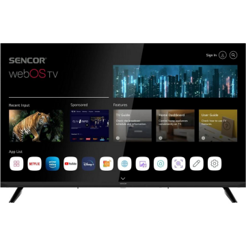 Sencor Televizor LED Sencor SLE 32S801TCSB, 80 cm, HD, Smart, Ready, Negru