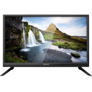 Sencor Televizor LED Sencor SLE2472TCS, 61 cm, HD Ready, CI+, Negru