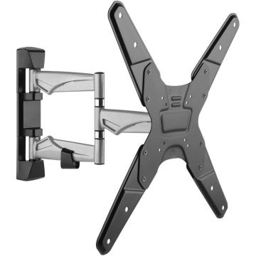 Suport TV / Monitor A+ LDA443, reglabil, 23 - 55 inch, negru