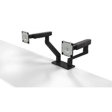 Suport TV / Monitor DELL MDA20, 19 - 27 inch, Dual monitor, Negru