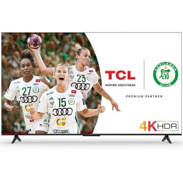TCL Televizor LED Smart TCL 55P639, 139 cm, 4K, Google TV, Negru