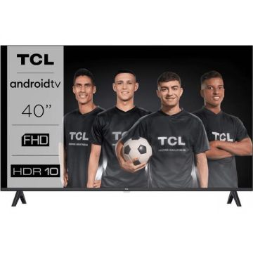 TCL Televizor LED TCL  40S5400A, 101 cm, Full HD, Smart TV, WiFi, CI+, Negru