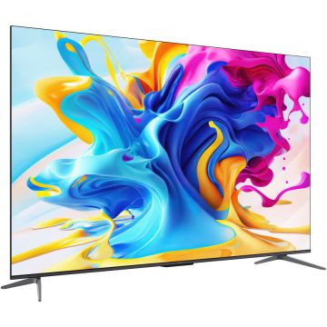 TCL Televizor TCL QLED 85C645, 214 cm, Smart Google TV, 4K Ultra HD, Clasa G, Negru TCL Televizor TCL QLED 85C645, 214 cm, Smart Google TV, 4K Ultra HD, Clasa G, Negru