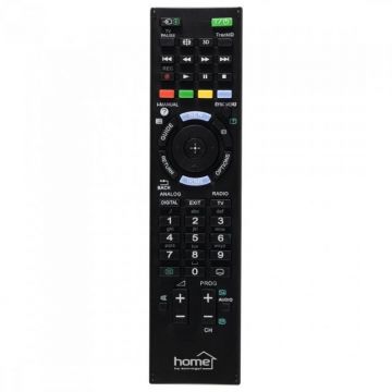 Telecomanda pentru smart TV Sony, precodata, negru, Home