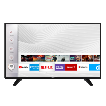 Televizor LED Horizon Smart TV 55HL7539U/C 139cm 4K Ultra HD Negru