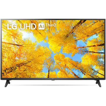 Televizor LED LG Smart TV 50UQ75003LF 127cm 4K Ultra HD Negru