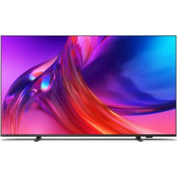 Televizor LED Philips 139 cm (55inch) 55PUS8518/12 Ultra HD 4K, Smart TV, Ambilight pe 3 laturi, WiFi, CI+