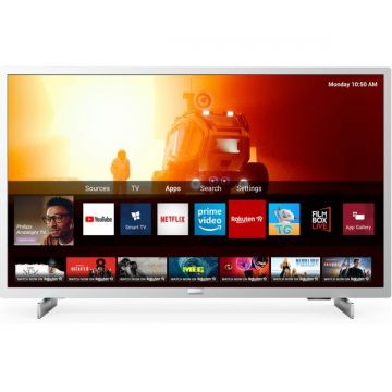 Televizor LED Philips Smart TV 32PFS6855 80cm Full HD Argintiu