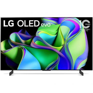 Televizor OLED LG 106 cm (42inch) 42C31LA, Ultra HD 4K, Smart TV, WiFi, CI+