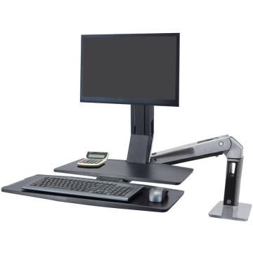 Ergotron Suport si stand monitor Ergotron WorkFit-A (24-317-026)