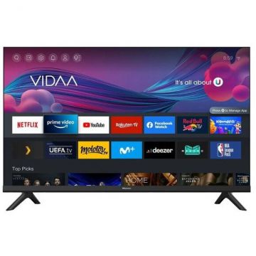 HISENSE Televizor LED Hisense 32A4DG, 80 cm , HD Ready, Smart TV, WiFi, CI+, Negru