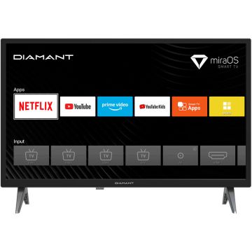 Horizon Televizor Diamant 32HL4330H/B, 80 cm, Smart, HD, LED, Clasa E, Negru