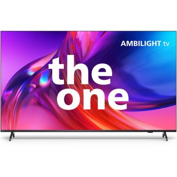 Philips Televizor Philips AMBILIGHT tv LED 85PUS8818, 215 cm, Google TV, 4K Ultra HD, 100 Hz, Clasa F (Model 2023)