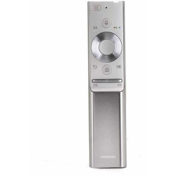 Samsung Telecomanda metalica originala Samsung Smart Control BN59-01300G, model 2018, 14 butoane, bluetooth, argintie