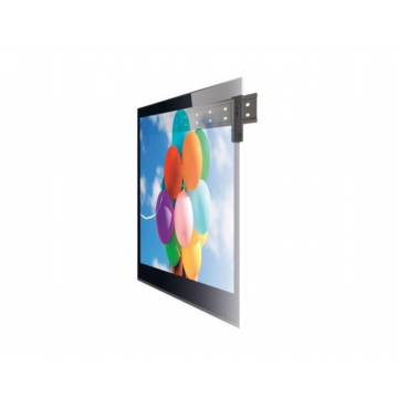 Suport de TV LED/LCD cu Diagonala 32 - 50 inch, Design Ultra Slim, Material otel, Sarcina maxima suportata 50 Kg, Negru