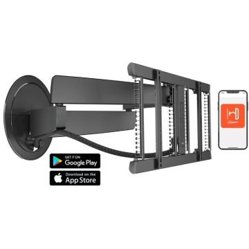 Suport TV De Perete Motorizat 7675 PRO 40-77 Max 35kg Negru Suport TV De Perete Motorizat 7675 PRO 40-77 Max 35kg Negru