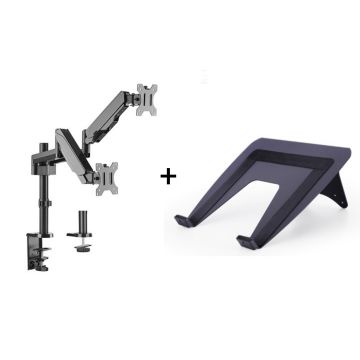 Suport TV / Monitor Blackmount MNT16-2, suport monitor si laptop, piston gaz