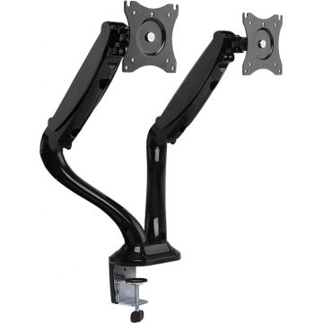Suport TV / Monitor Logilink BP0041, 13 - 27 inch, negru, piston gaz
