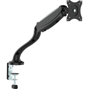 Suport TV / Monitor SBOX LCD-S012, 13 - 27 inch, negru, piston gaz